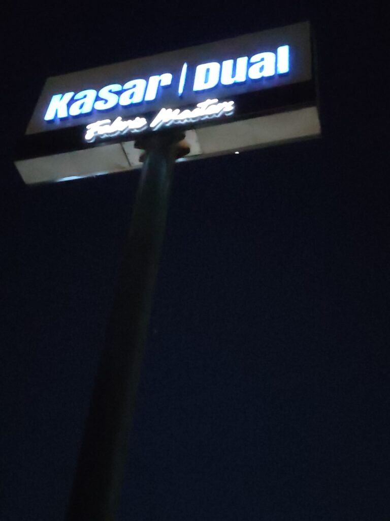 Kasar Dual Zeytinburnu Işıklı Kutu Harf, Totem Tabela