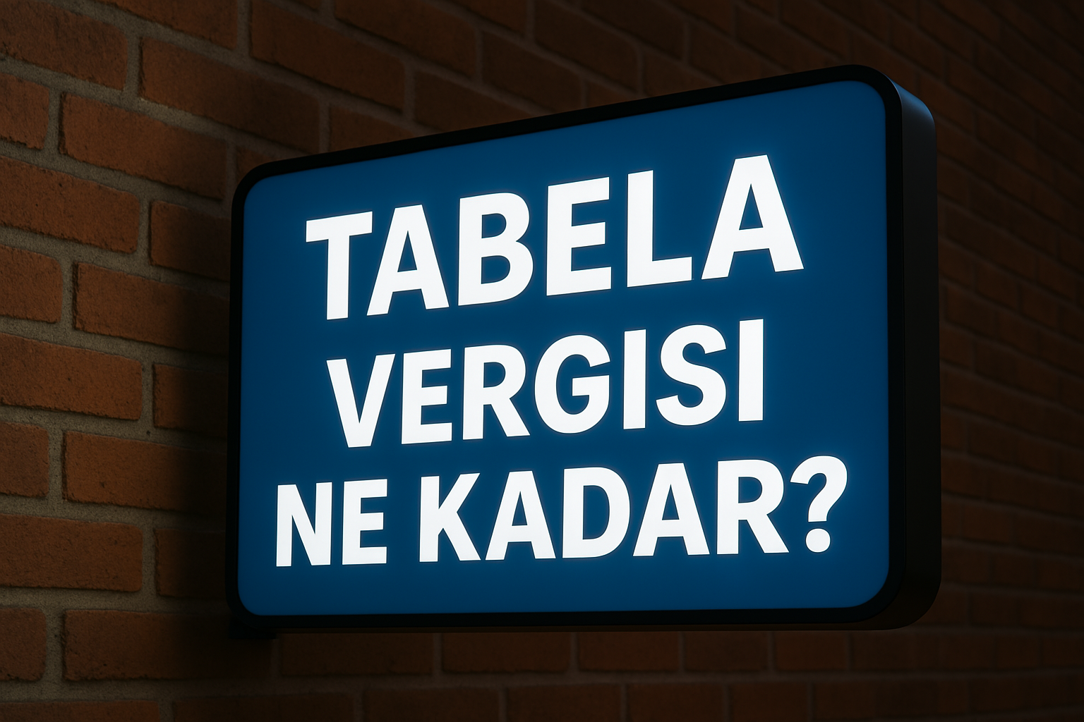 Tabela vergisi