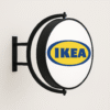360 Derece Donen Yuvarlak Fener Tabela Ikea