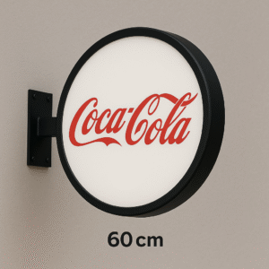 60 cm Yuvarlak Işıklı Fener Tabela