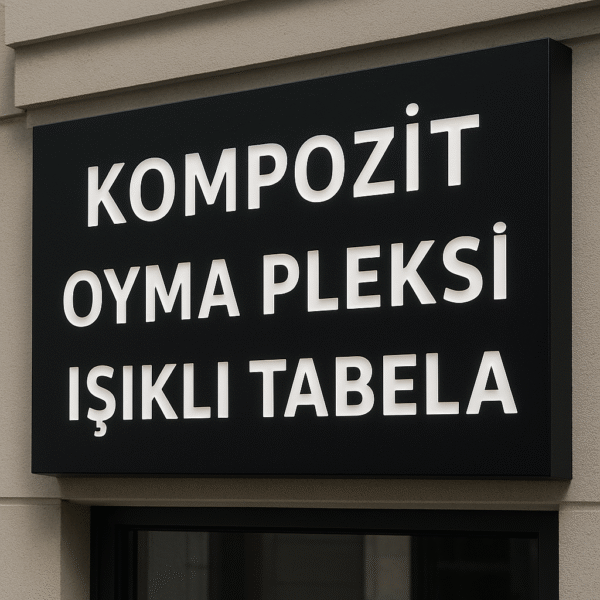 Kompozit Oyma Pleksi Isikli Tabela