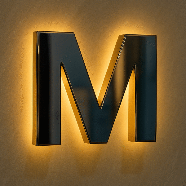 Siyah Paslanmaz Ayakli Kutu Harf Tabela