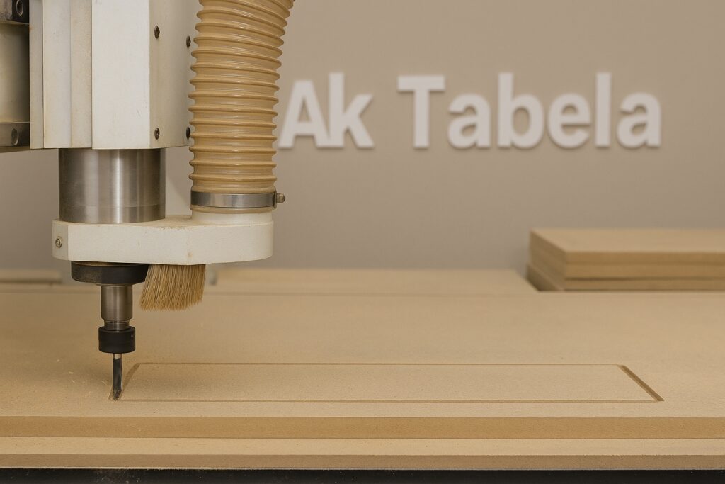 Cnc mdf işleme görseli