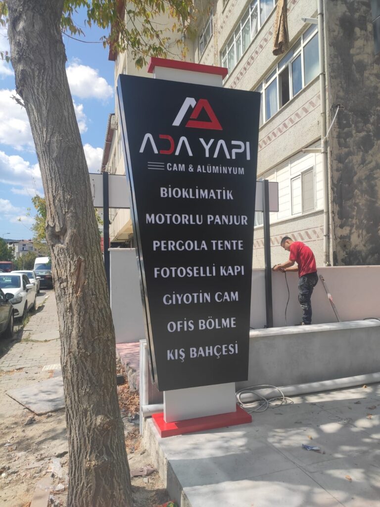 Ada yapı ümraniye totem tabela