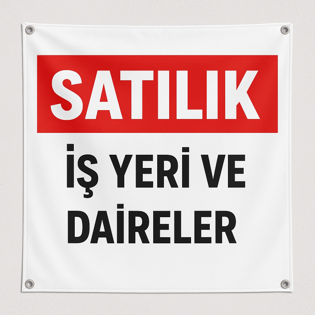 Branda Afiş Dijital Baskı