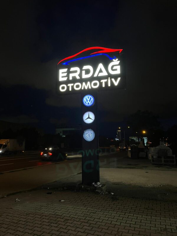 Erdag totem isikli tabela modeli