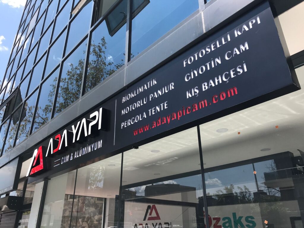Ada yapi umraniye isikli kutu harf tabela 2