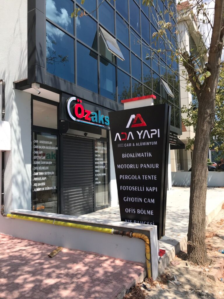 Ada yapi umraniye isikli kutu harf tabela 3