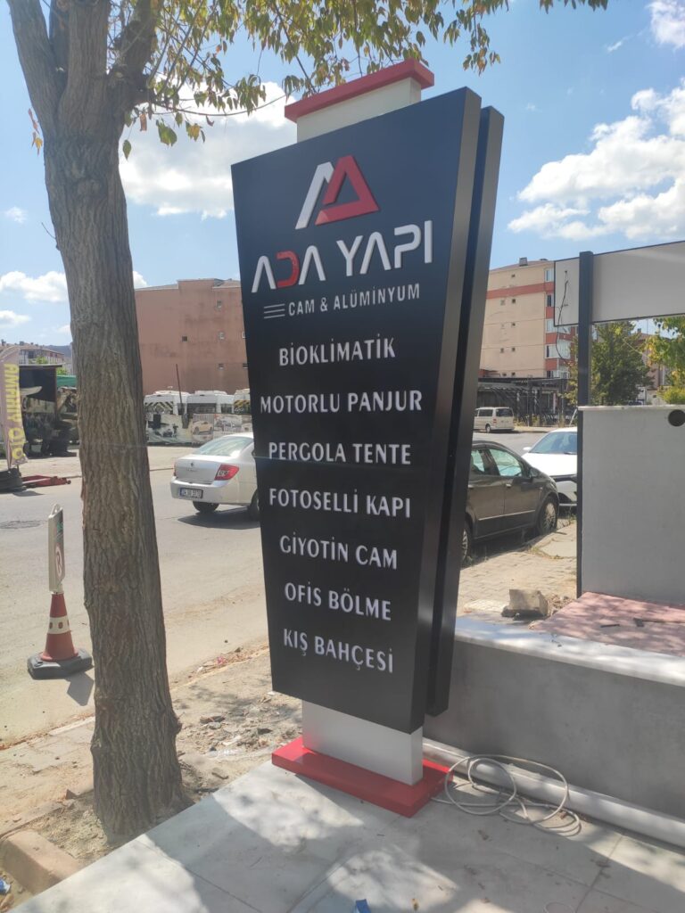 Ada yapi umraniye isikli kutu harf tabela 6