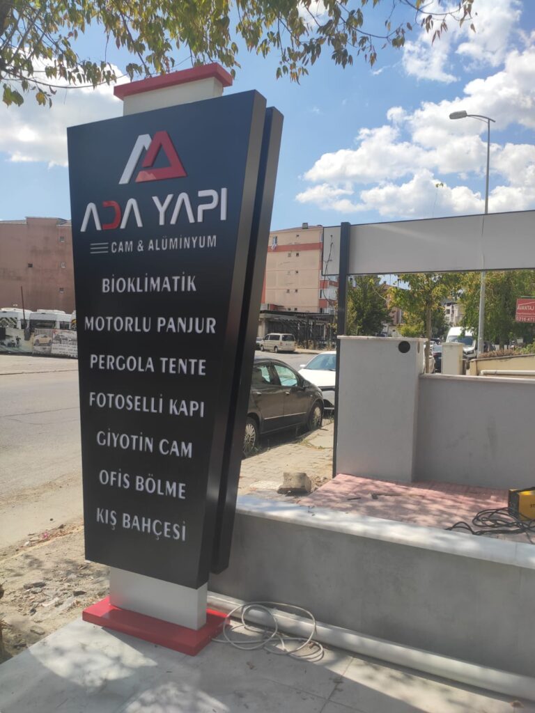 Ada yapi umraniye isikli kutu harf tabela 7