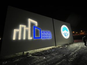 Kentsel donusum bakanligi tabela projesi