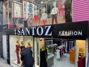 Santoz bayan giyim laleli tabela